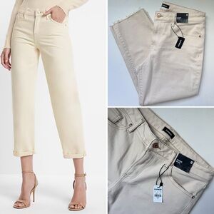 Express Boyfriend Mid Rise Jeans